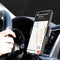 10W Qi Wireless Fast Charge Gravity Linkage Auto Lock Car Air Vent Holder Mount for iPhone Mobile Phone
