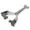 Wide Blade Chrome Clutch Levers For Harley XL 883L Superlow Sportster
