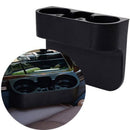 Universal Car Table Multifunctional Auto Seat Wedge Water Cup Drink Holder Seat Back Food Tray Phone Mount Pallet Shelf