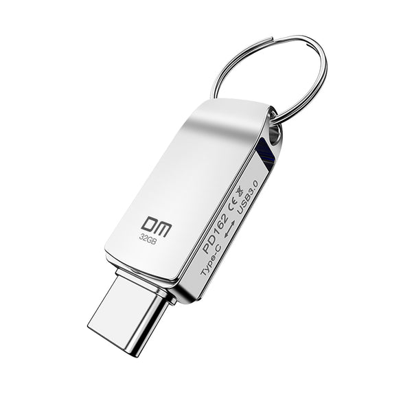 DM PD162 Type-C USB 3.0 32GB 64GB 128GB Rotatable OTG Flash Drive Pen Drive For Smart Phone Tablet Laptop
