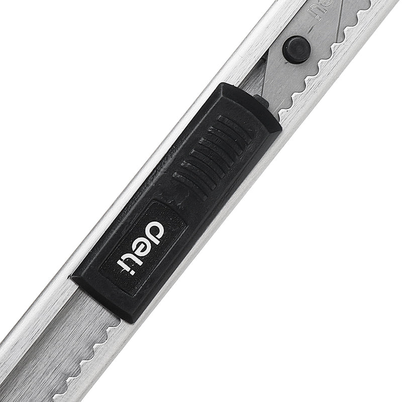 Deli 2034 Small Utility Cutter Metal Paper Cutter 30 carving Blade Hand Craft Paper Leather Cloth Cutter Art Work Cutting tools