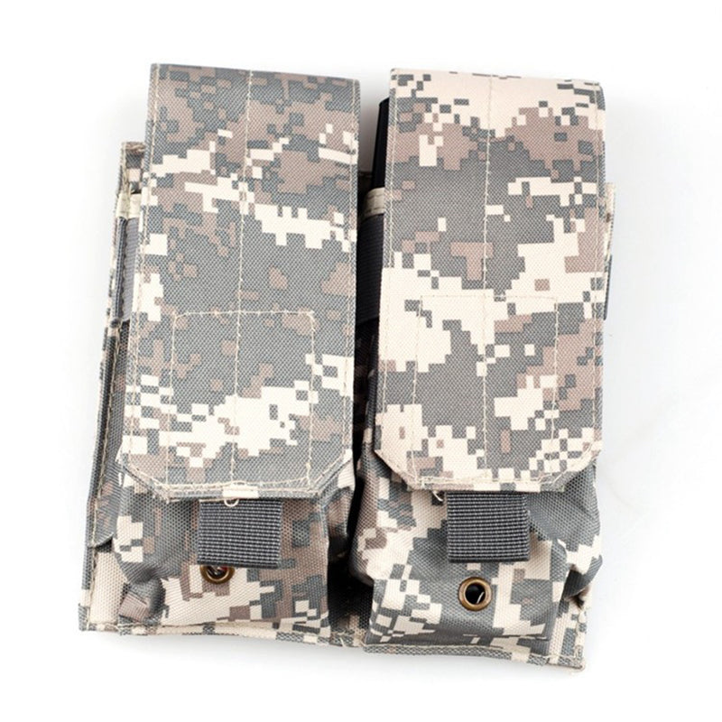 Nylon Tactical Molle Double Magazine Pouch Cartridge Clip Pouch For M4/M16 Hunting Gun Accessories