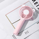 Handheld Fan USB Rechargeable Portable 3 Speed Mini Desktop Cooling Cooler