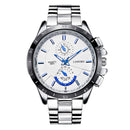 LONGBO 8833 Men Watch Luminous Stainless Steel Fashion Casual Quartz Wrist Watch