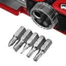 15 In 1 Pocket Screwdriver Hex Wrench Kit Ratchet Handle Screwdriver Hardware Tools