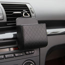 Car Supplies Air Outlet Storage Bag Car Leather Multi-function Compartment Air Outlet Mobile Phone Holder Storage Box Bag