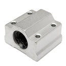 Machifit 10pcs 8mm Diameter 200-800mm Linear Rail Shaft Rod with Bearing Guide Support and SCS8UU Bearing Block CNC Parts