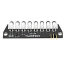 8 Bit 5mm F5 Bright LED Pink Light Module Electronic Building Blocks For