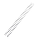 2Pcs 250mm Glass Stirring Mixing Rod Stirrer Mixer Sticks Rods Laboratory Experiment Glassware