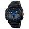 SKMEI 1207 Men Sport Chorongraph 50M Waterproof Luminous Dual Display Digital Watch