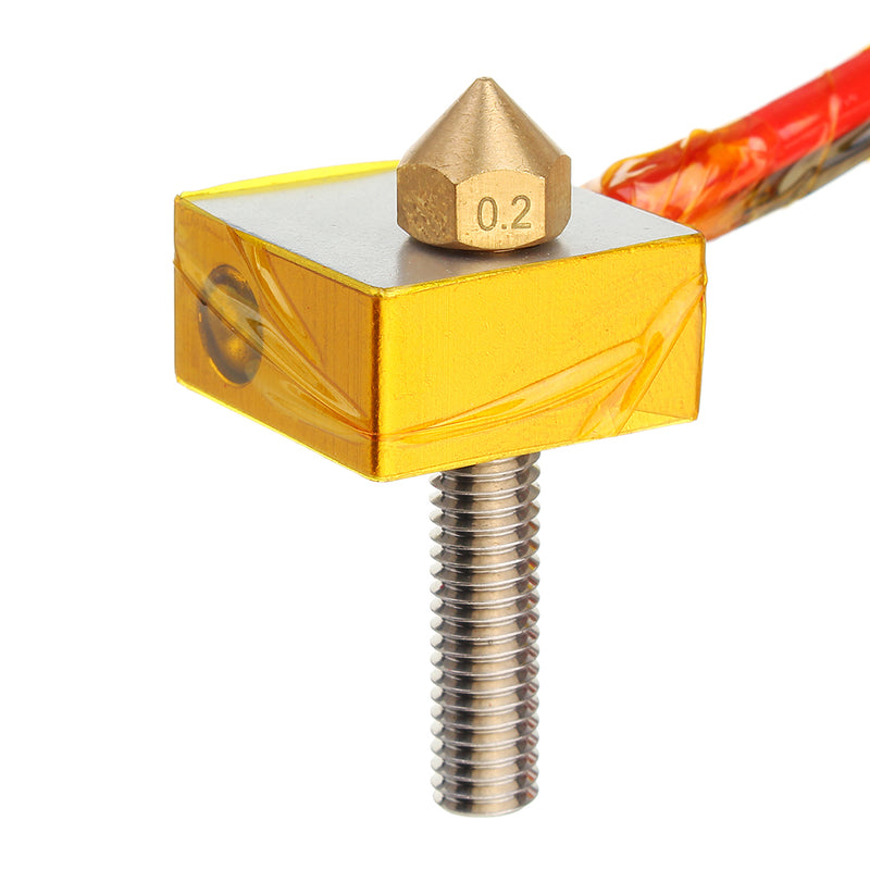 TRONXY 0.2mm/0.3mm/0.4mm/0.5mm Assembled Aluminum Heating Block Extruder Hot End Kit