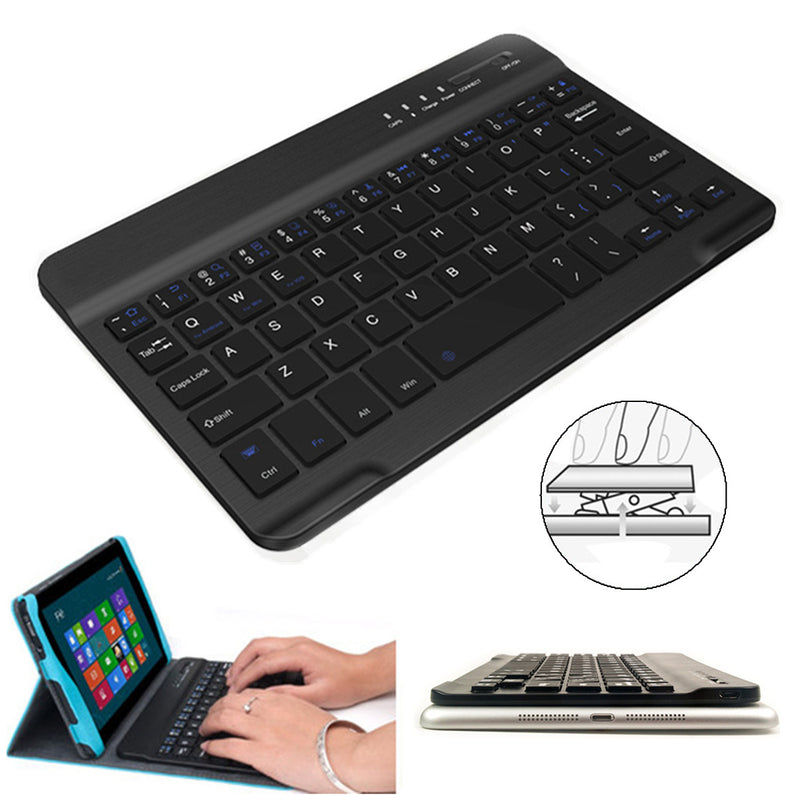 59 Keys Wireless bluetooth Keyboard For iOS Android Windows Devices iPhone iPad Macbook Samsung