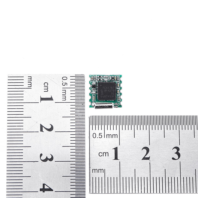 3pcs TEA5767 FM Programmable Low Power Stereo Radio Module RF Input Amplifier Clock Crystal Board 76Mhz 108Mhz Low Noise