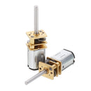 Machifit 20MM-N20 6V 30rpm/12V 100rpm DC Speed Reduction Gear Motor with Metal Gearbox