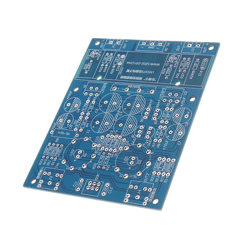 Loose Parts DIY Hifi 6j1 Electron Tube Front Pushing Lm1875t Tube Power Digital Amplifier Board