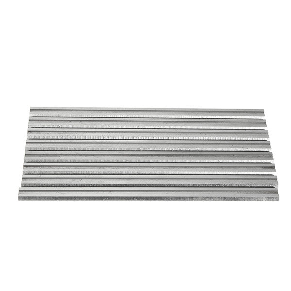 8Pcs 82mm x 5.5mm HSS Reversible Planer Blades for Bosch Black Decker Mafell