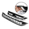 Front bumper Hood Upper Lower Mesh Chrome Grille For Honda CRV CR-V 2010-2011