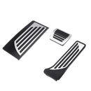 3Pcs Car Interior Gas Brake Pedal Pad Footrest Cover Aluminum Alloy for Alfa Romeo Giulia 2017 2018
