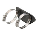 4/5/8inch Carbon Motorcycle Exhaust Muffler Pipe Heat Protective Shield Cover