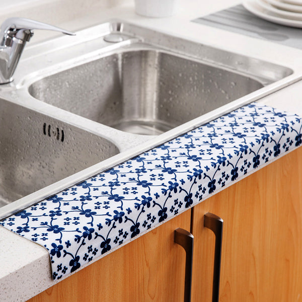 Vegetables Basin Kitchen Sink Adhesive Waterproof Stickers Bathroom Wash Basin Sticker
