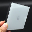 KTNNKG 1 Channel 433MHz 86 Wall Touch Remote Control Switch Wireless RF Transmitter Tempered Glass Panel