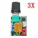 3pcs DC 5V To 35V 5A Mini Motor PWM Speed Controller Ultra Small LED Dimmer Speed Switch Governor