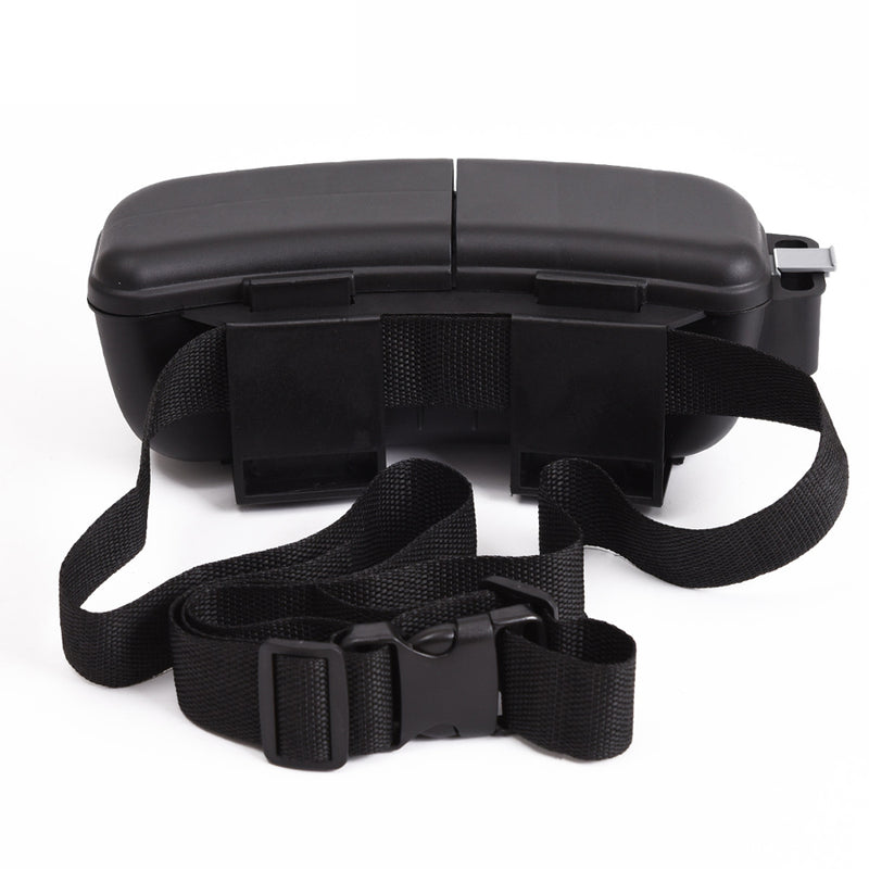 LEO 24*8*10CM ABS Multifunctional Fishing Box Portable Fishing Bait Tackle Storage Waist Carrier