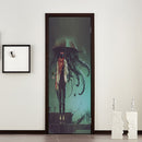 Miico MT011 Door Sticker Halloween Sticker Removable Wall Sticker Room Decoration