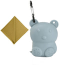 Towel Storage Box Silicone Storage Box Holder Camping Travel Storage Case With Towel