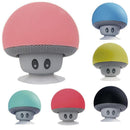 Cartoon Small Mushroom Head Bluetooth Speaker Mini Phone Stand Outdoor Suction Cup