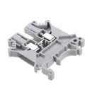 50Pcs UK2.5B/UK3N/UK5N Guide Rail Terminal Block 0.2-2.5m 32A 800V Connector Terminal