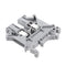 50Pcs UK2.5B/UK3N/UK5N Guide Rail Terminal Block 0.2-2.5m 32A 800V Connector Terminal