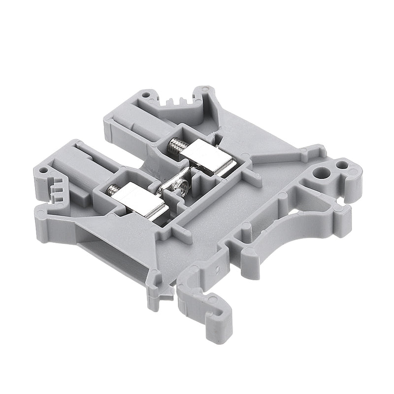 50Pcs UK2.5B/UK3N/UK5N Guide Rail Terminal Block 0.2-2.5m 32A 800V Connector Terminal