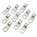 10 Pcs 16mmx8mm Copper Cable Lugs Electrical Terminal Block Wire Connectors