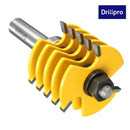 Drillpro RB23 1/2 Inch Shank Box Joint Router Bit Woodworking Chisel Cutter
