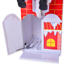 Christmas Electric Musical Toys Santa Claus Climbing Chimney Doll Xmas Decor Gift