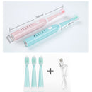 5 Gears Electric Toothbrush Sonic Power Waterproof USB Fast Charging Oral Care