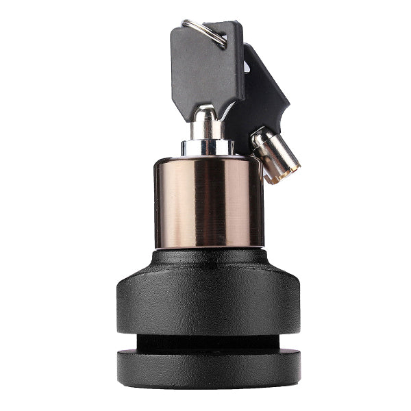 Wheel Disc Brake Lock With 2 Keys Anti Thief For Motorcycle Motor Bike Scooter Black Red Silver