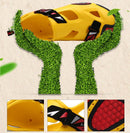 Men Hole Lace Up Sandals Summer Beach Slipper Shoes