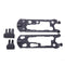 Multifunctional Tools Outdoor EDC Tools Screwdriver Slotted Phillips Hex Wrench Spanner Scale
