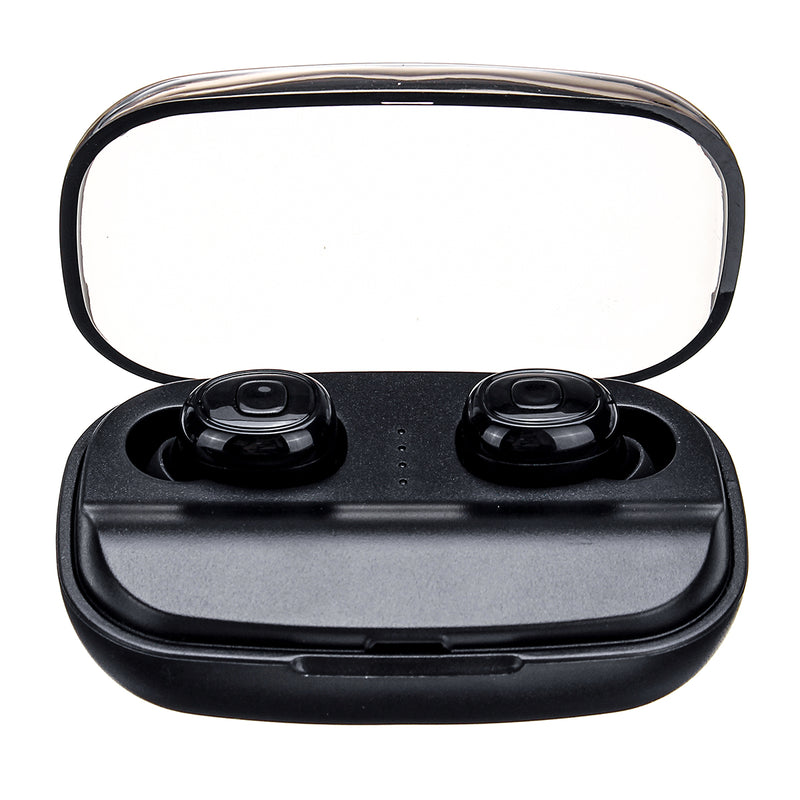 [True Wireless] bluetooth 5.0 TWS Earphone Smart Touch IPX7 Waterproof Handsfree Headset With 3000mAh Power Bank
