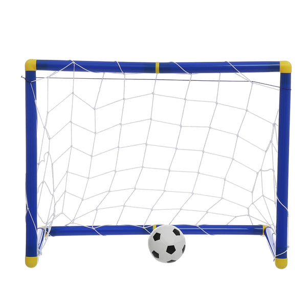 60cm Kids Football Soccer Goals Portable Posts Nets Frame Ball Pump Indoor Outdoor Set Children Play Fun Toys