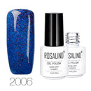 8 Colors Blue Series Shimmer Glitter Nail Gel Soak-off UV Gel DIY Nail Art