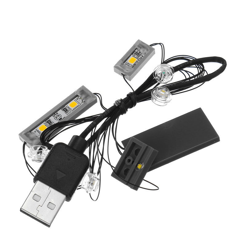 LED Light Lighting Kit ONLY For LEGO 75947 Hagrids Hut Lighting Set USB Powered