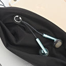 EXFAR Waterproof Belt Sports Waist Bag Storage Bag for Under 6 inch Smartphone Headphone