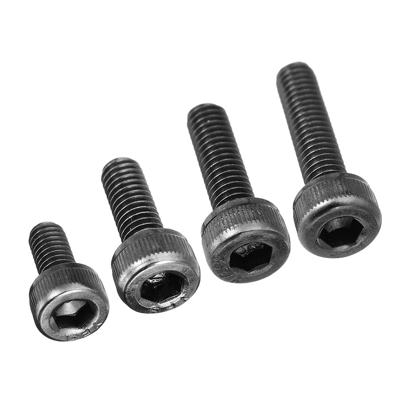 Suleve M3ASH1 10pcs M3 Hex Socket Cap Head Screws Alloy Steel Titanium Plated 12.9 Grade