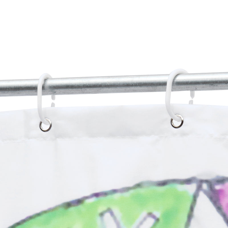 180 x 180CM Shower Curtain Dog Pattern Print Waterproof Polyester Bathroom Shower Curtain