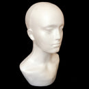 Male Polystyrene Foam Mannequin Stand Model Display Head Hat Cap Wig