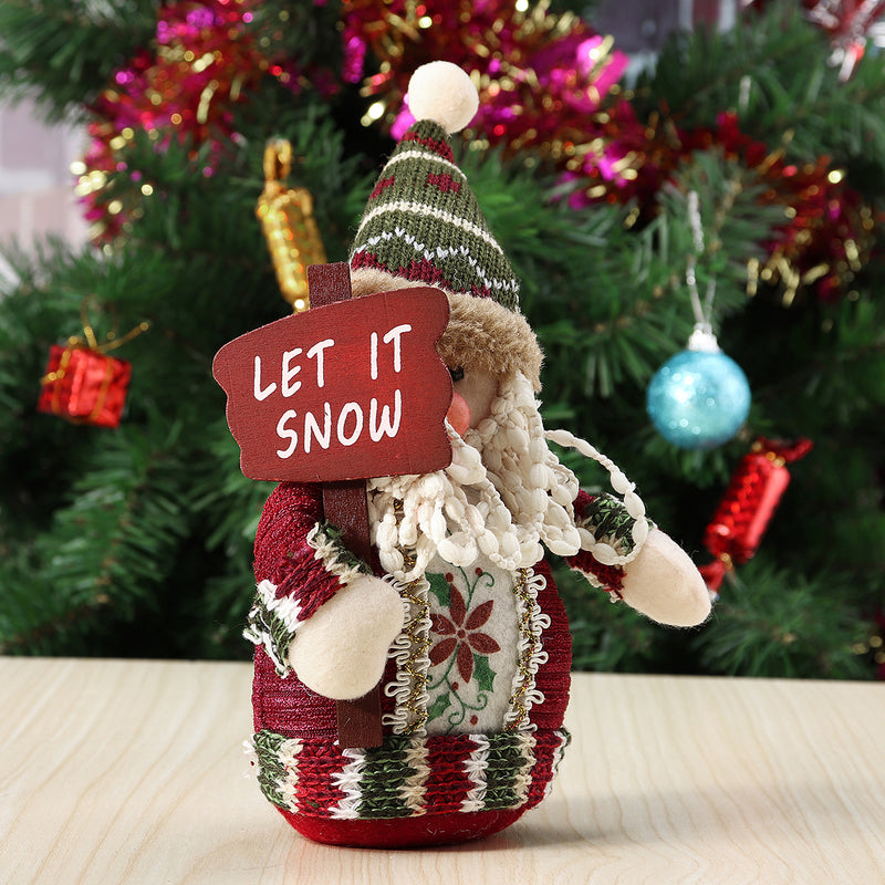 Old Man Snowman Elk Table Christmas Ornament Party Decor Gift Home Decorations