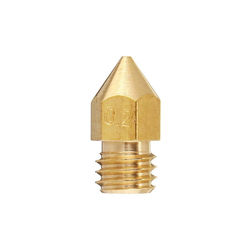 5PCS 1.75mm/0.2mm Copper Thread Extruder Nozzle For 3D Printer